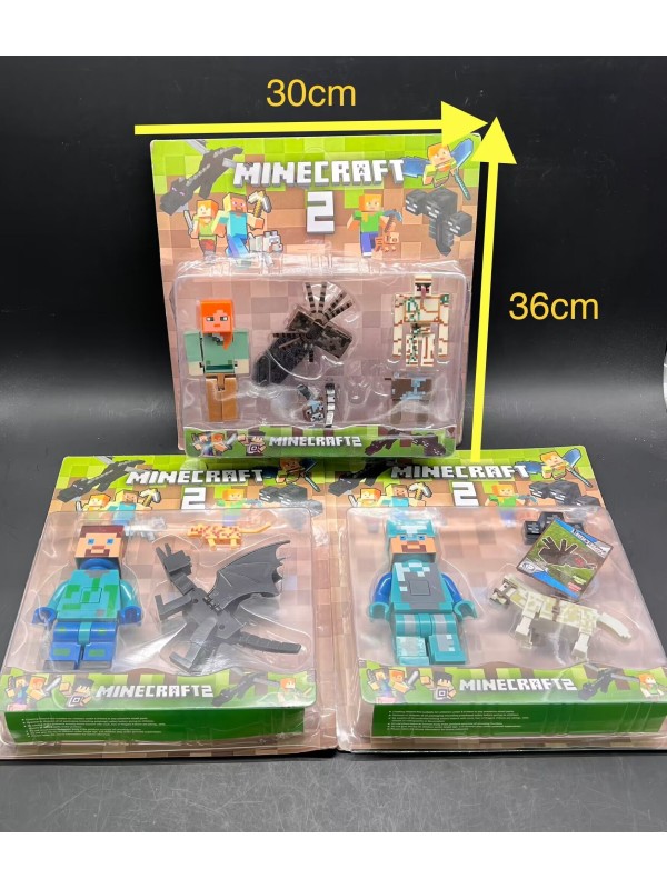 Muñecos de minecraft grandes 2025